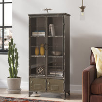 Black China Cabinet Display China Cabinets You ll Love Wayfair